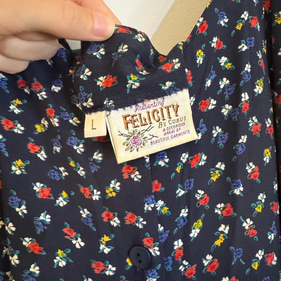 Felicity Floral Dress - Size L - Picture 4 of 7